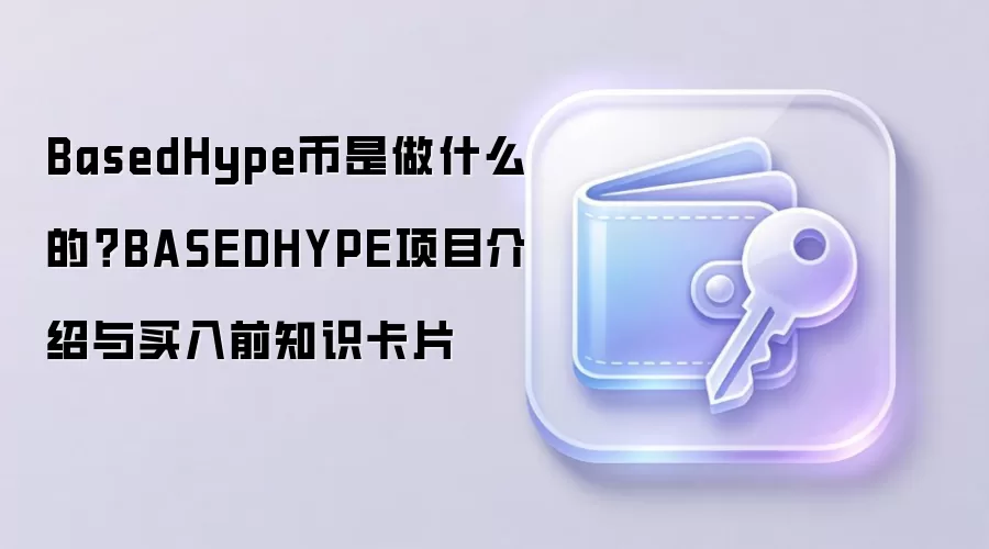 BasedHype币是做什么的？BASEDHYPE项目介绍与买入前知识卡片