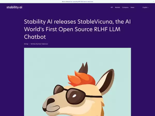 StableVicuna：StabilityAI推出的第一个通过RLHF训练的大规模开源聊天机器人