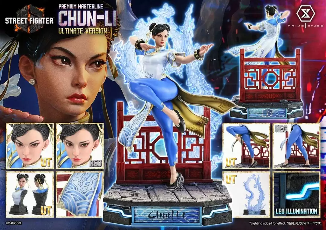 《街霸6》春丽精致手办发布 售价1600美元！
