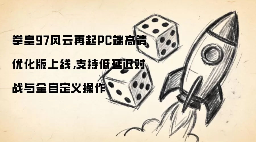 拳皇97风云再起PC端高清优化版上线，支持低延迟对战与全自定义操作