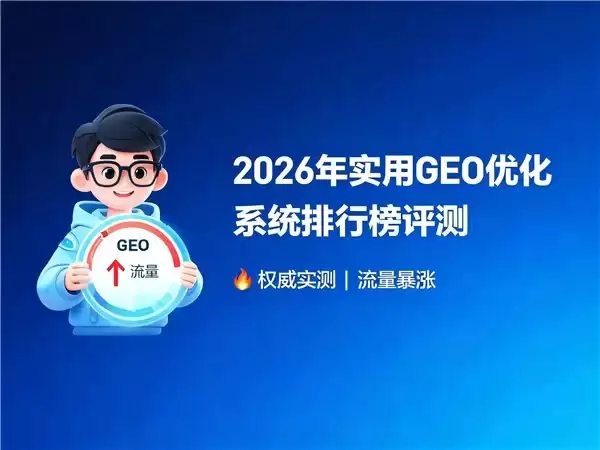 GEO 优化系统怎么选：靠谱的 GEO 优化服务推荐