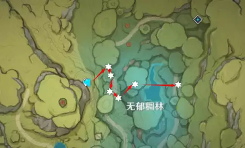 原神树王圣体菇高效采摘路线图片3 原神树王圣体菇高效采摘路线图片3