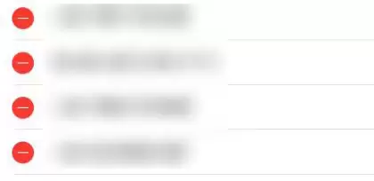 在设置中取消阻止联系人
