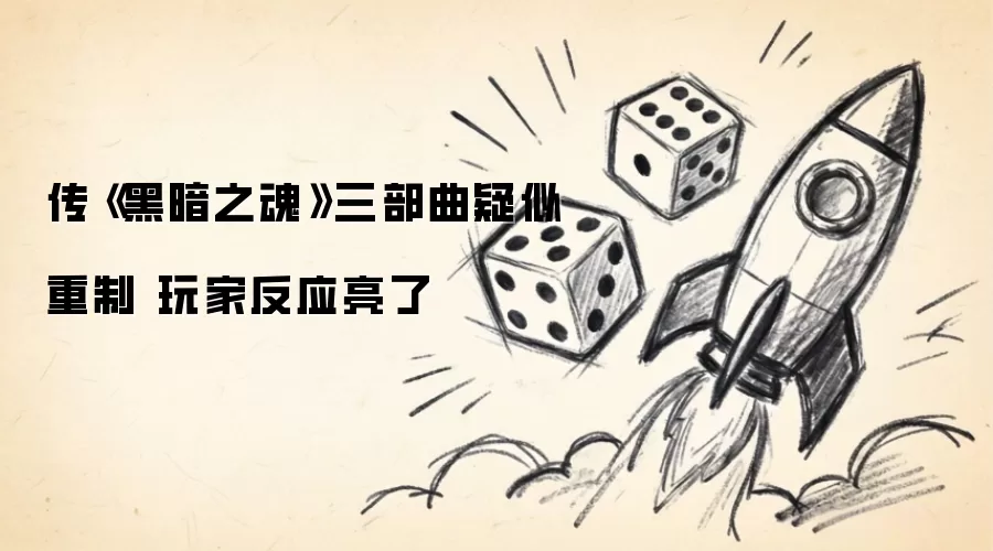 传《黑暗之魂》三部曲疑似重制 玩家反应亮了