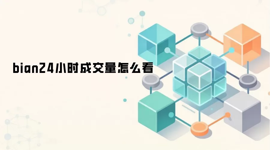 bian24小时成交量怎么看