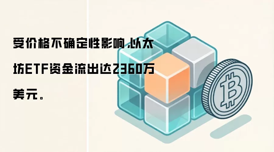 受价格不确定性影响，以太坊ETF资金流出达2360万美元。