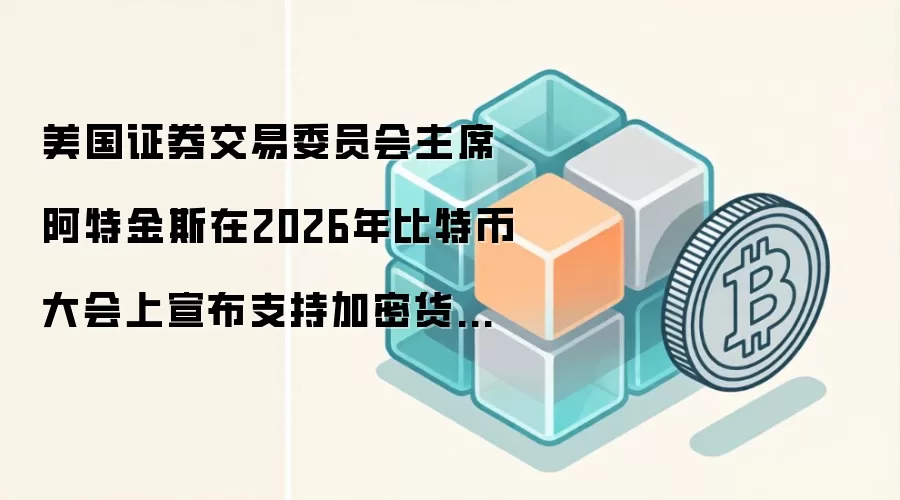 美国证券交易委员会主席阿特金斯在2026年比特币大会上宣布支持加密货币的政策转变