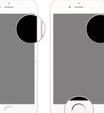 iPhone 6系列进入DFU模式示意图