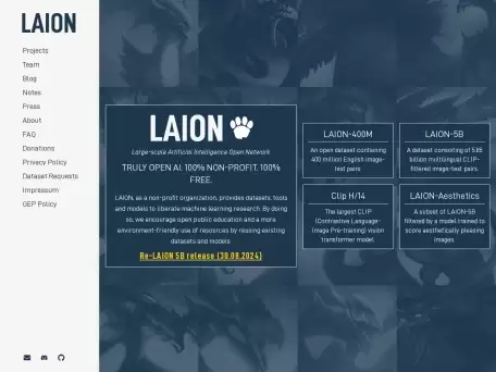 LAION-我们是一个非营利组织