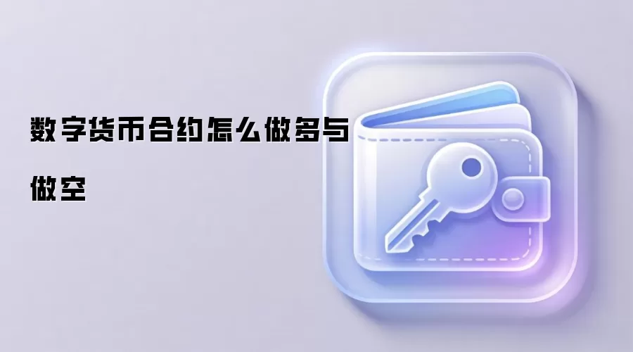 数字货币合约怎么做多与做空