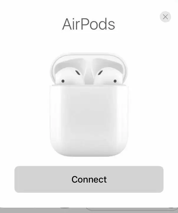 AirPods连接示意图