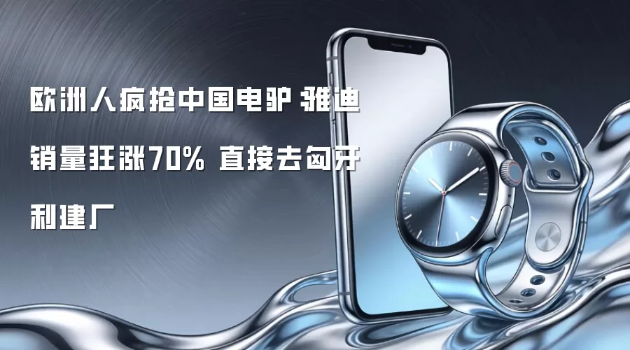 欧洲人疯抢中国电驴：雅迪销量狂涨70% 直接去匈牙利建厂