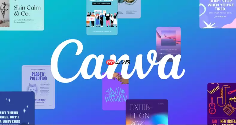 Canva可画配色方案：如何提取图片颜色做设计