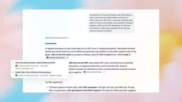 OpenAI在美国推出ChatGPT临床医生版本,认证后免费使用