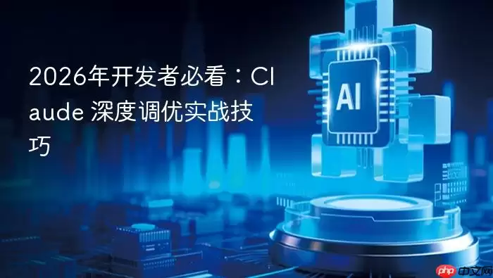 2026年开发者必看:claude 深度调优实战技巧