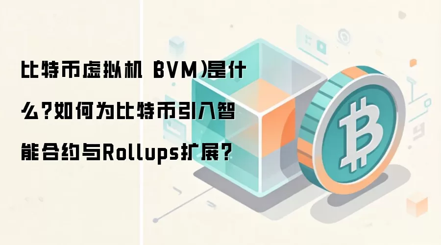 比特币虚拟机（BVM）是什么？如何为比特币引入智能合约与Rollups扩展？