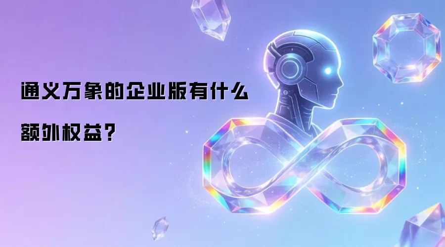 通义万象的企业版有什么额外权益？