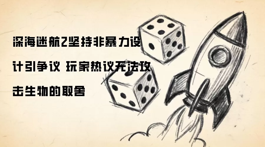 深海迷航2坚持非暴力设计引争议 玩家热议无法攻击生物的取舍