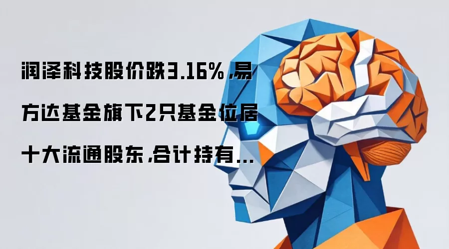 润泽科技股价跌3.16%，易方达基金旗下2只基金位居十大流通股东，合计持有1426.03万股浮亏损失4434.94万元