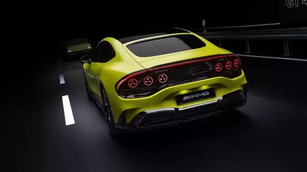 首搭三台轴向磁通电机 全新梅赛德斯-AMG GT纯电四门跑车首秀