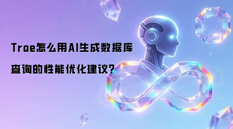 Trae怎么用AI生成数据库查询的性能优化建议？