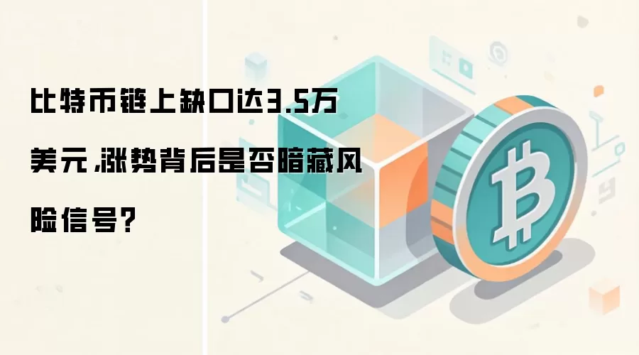比特币链上缺口达3.5万美元,涨势背后是否暗藏风险信号?