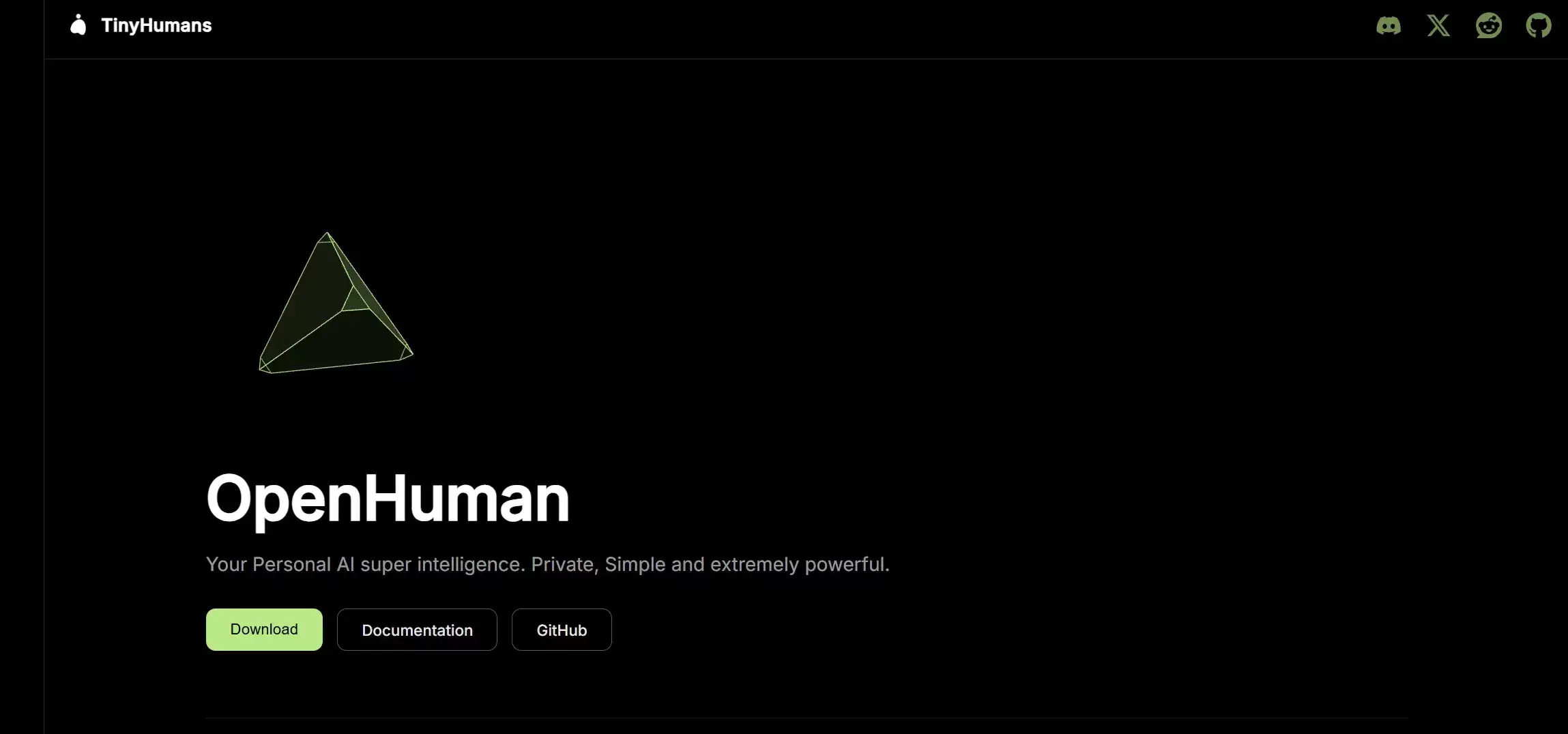 OpenHuman – TinyHumans AI推出的长期记忆AI智能体平台