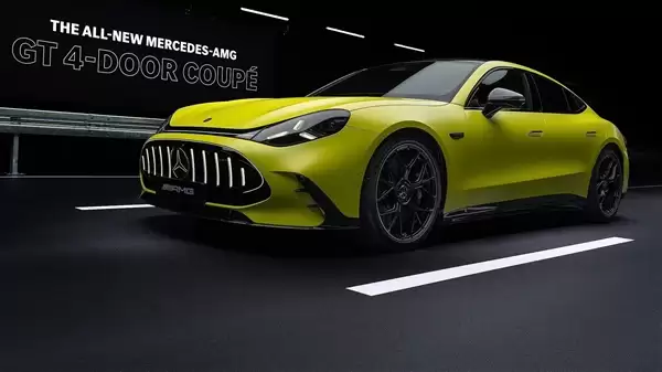 首搭三台轴向磁通电机 全新梅赛德斯-AMG GT纯电四门跑车首秀