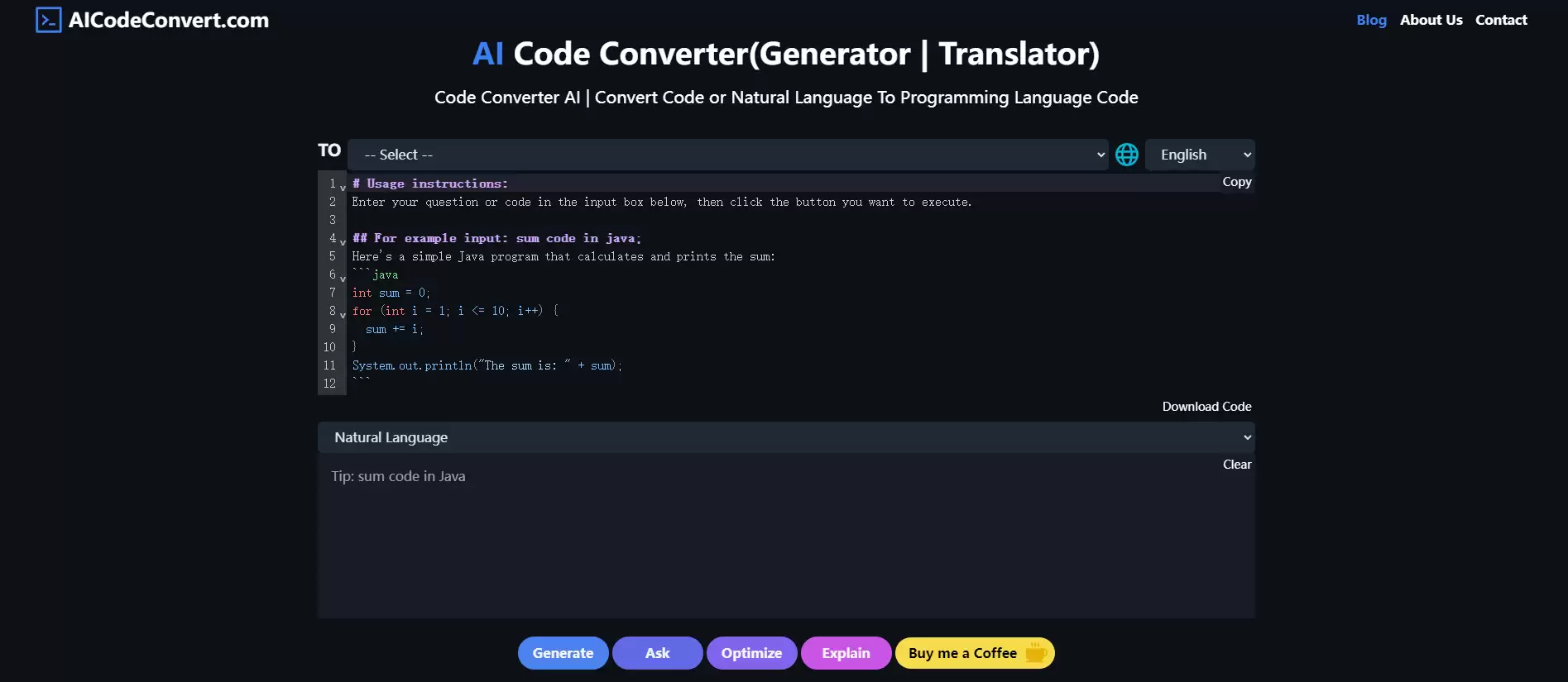 AICodeConvert