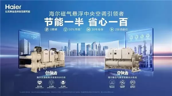 领先行业增速 11.4% ！海尔暖通商用多品类第一