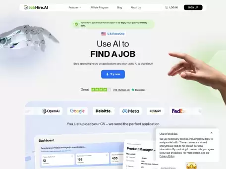 JobHire-JobHire是一个利用人工智能技术自动化求职过程的平台