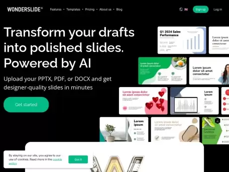 Wonderslide-简便的方式来设计令人惊叹的演示文稿