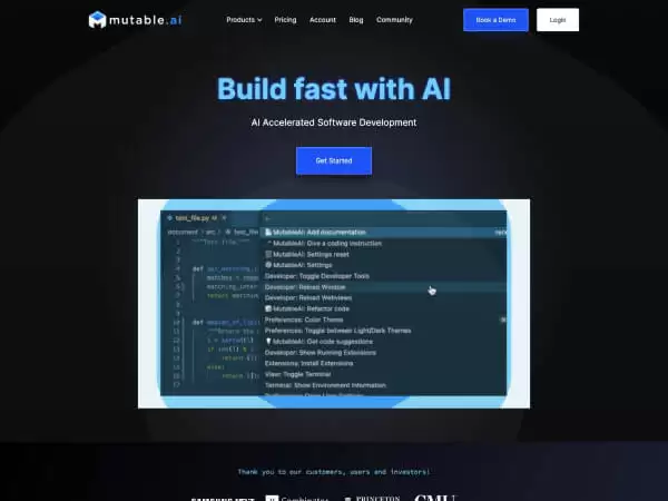 Mutable AI：人工智能加速软件开发