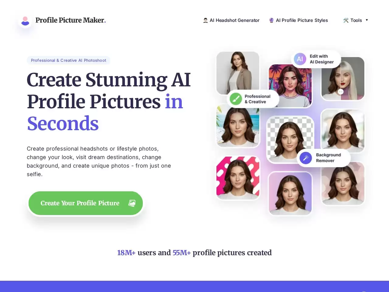 PROFILE PIC MAKER-免费的线上大头贴图片制作工具