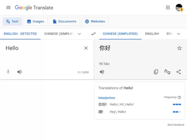 Google翻译-Google免费提供的上百种语言智能翻译工具