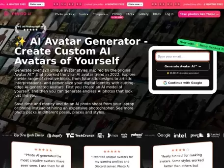 A vatar AI-人工智能成像模型