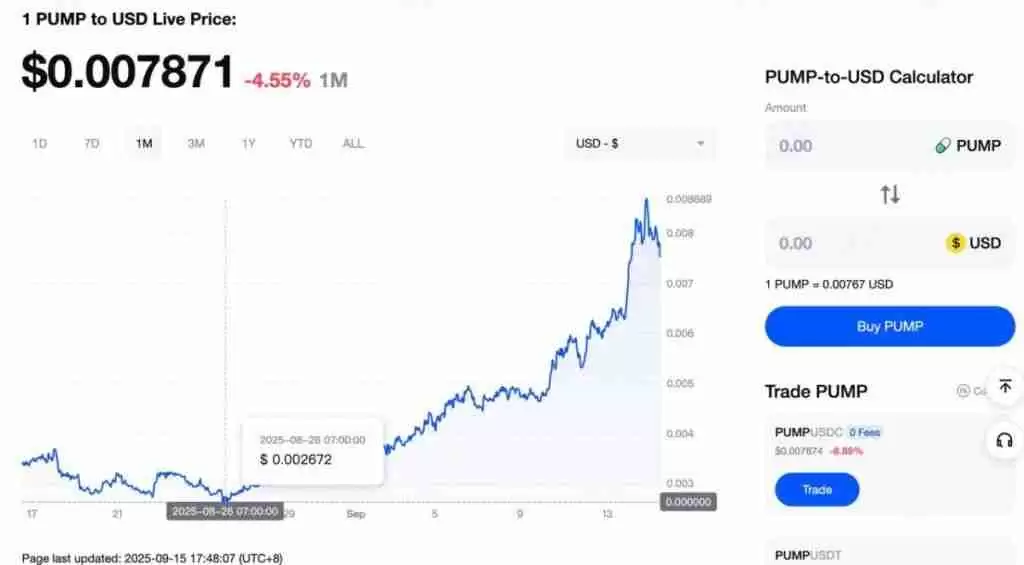 Pump.fun (PUMP):Solana的meme币平台如何成为市场巨头