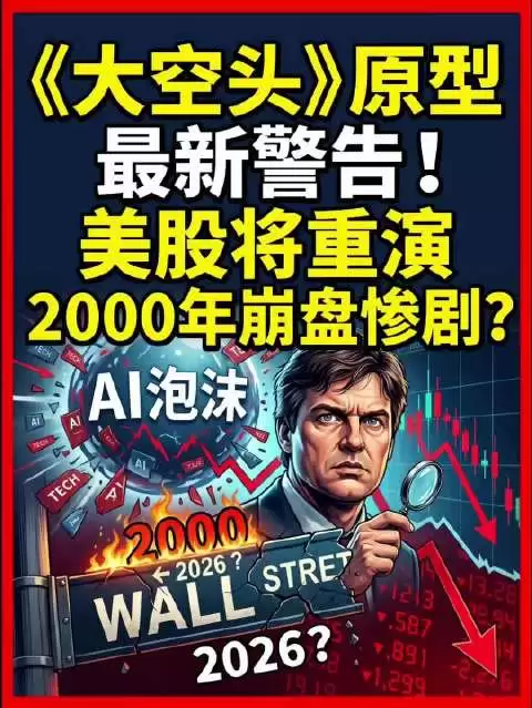 大空头原型警告美股或重演2000年崩盘