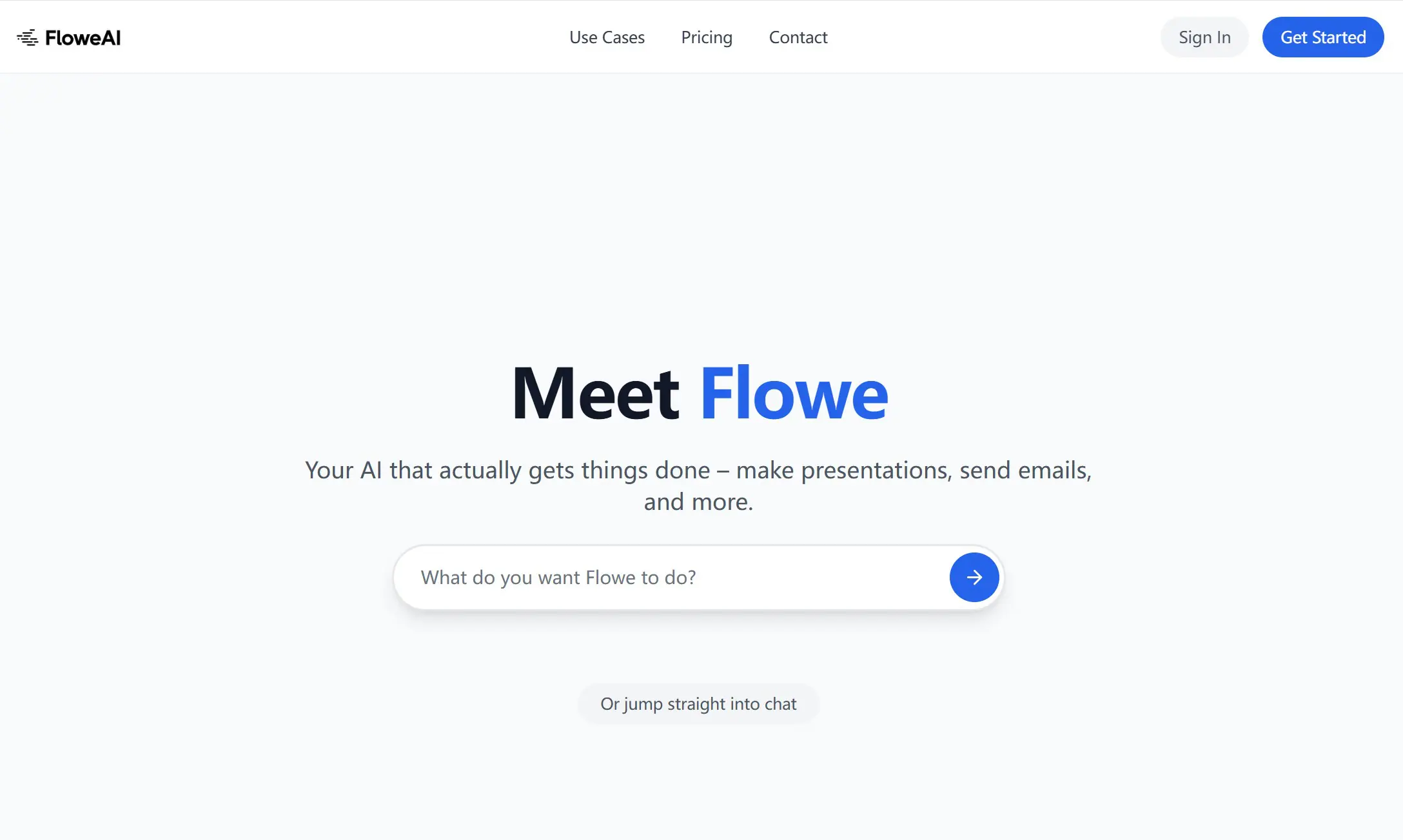 FloweAI 功能示意图