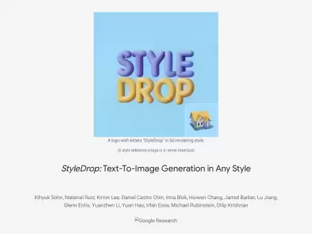 StyleDrop-捕获用户提供的样式的细微差别和细节