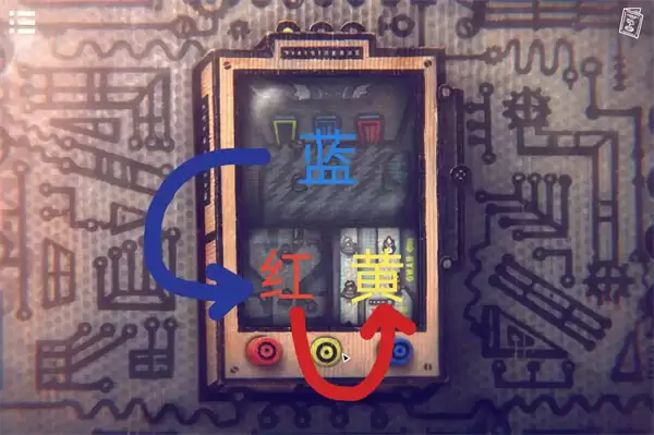 第一段走廊路线示意图