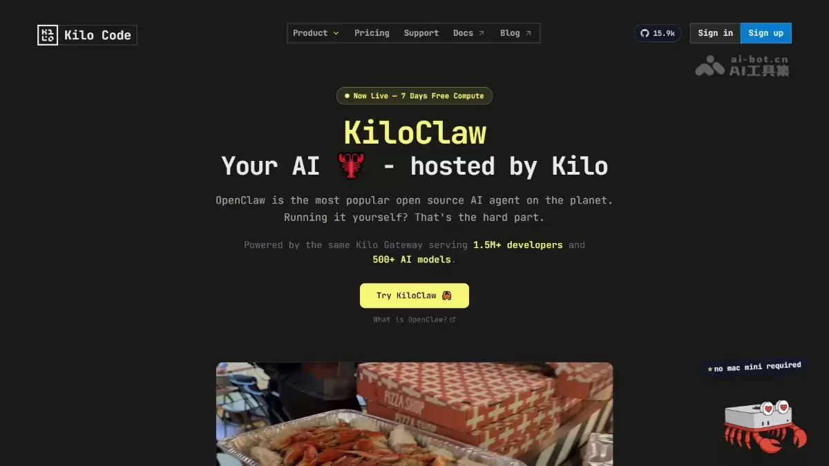 KiloClaw – Kilo code推出OpenClaw的全托管云服务