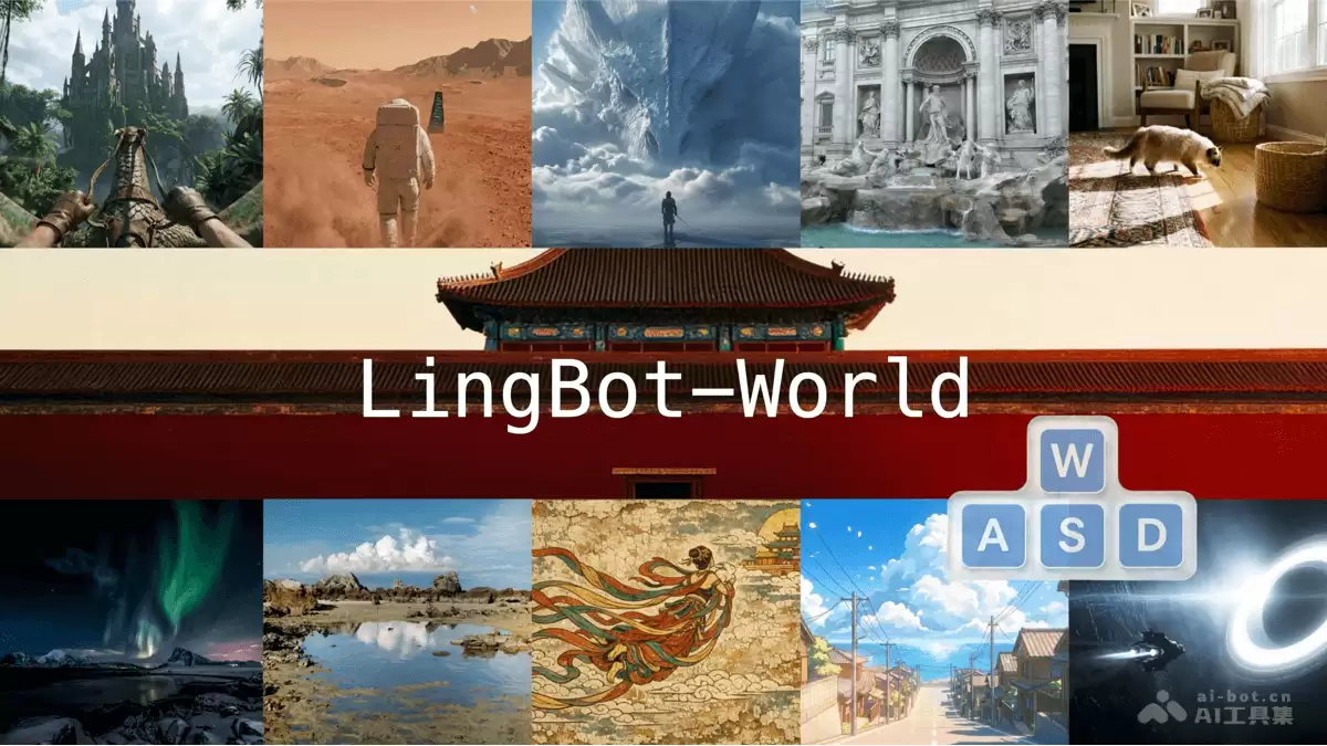 LingBot-World – 蚂蚁灵波科技开源的交互式世界模型