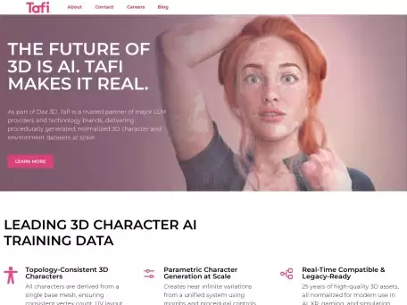 Tafi AI-创建自定义3D角色的最快方法
