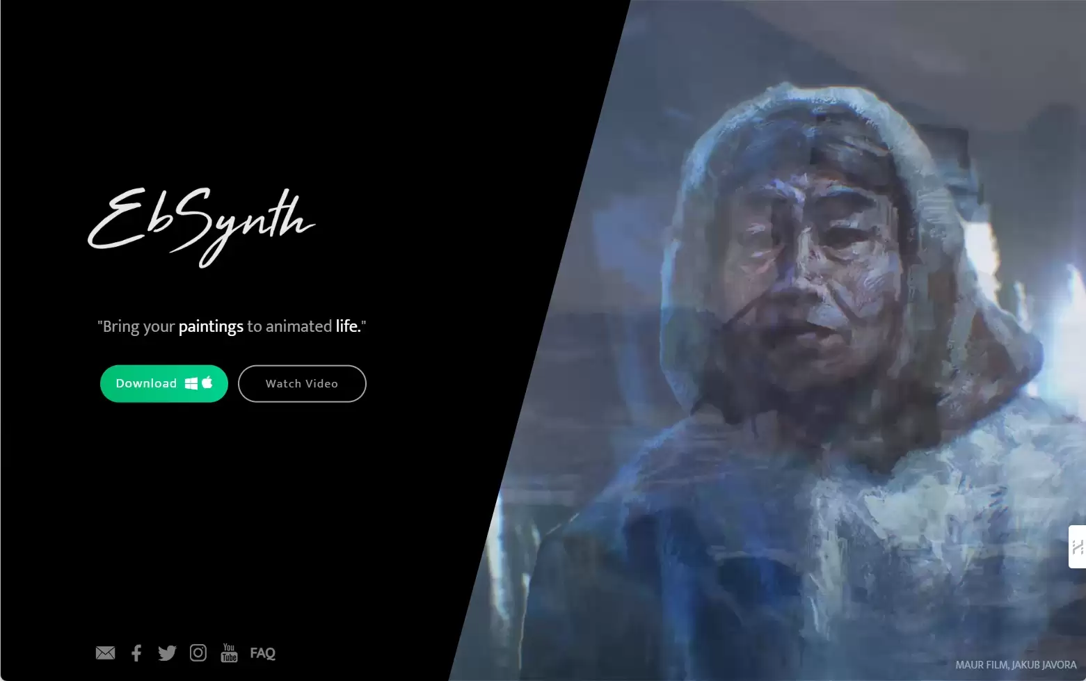 Ebsynth-Ebsynth是一款基于人工智能的视频动漫化转换工具