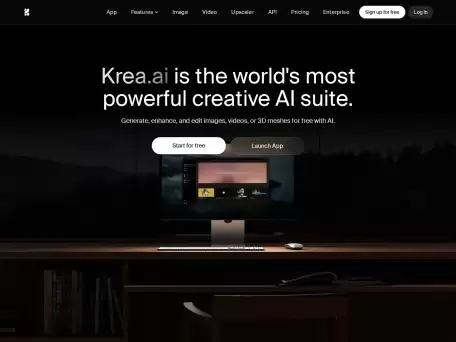 KREA.ai-面向每个人的生成视觉效果