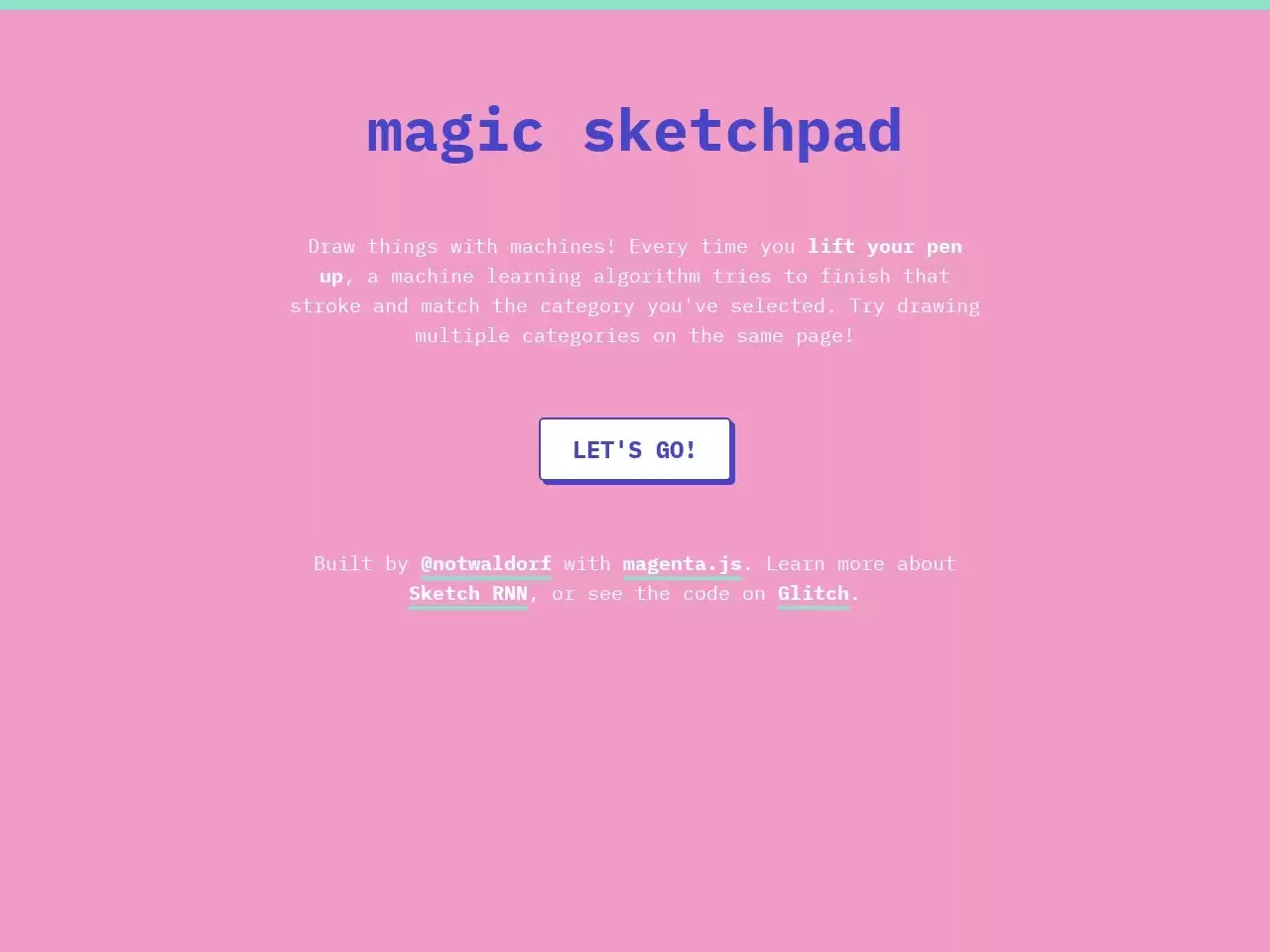 魔力AI脑补作画-Magic Sketchpad-略微恶搞的小应用