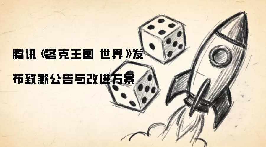 腾讯《洛克王国 世界》发布致歉公告与改进方案