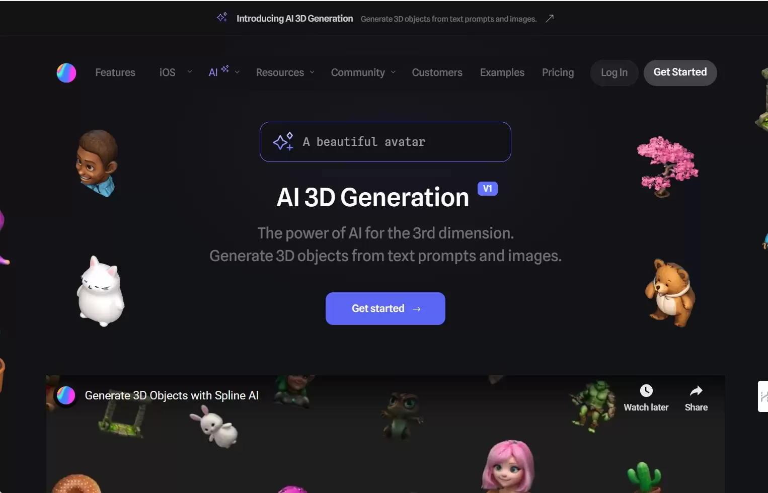 Spline AI-Spline ai是一款基于浏览器的免费在线3D编辑器