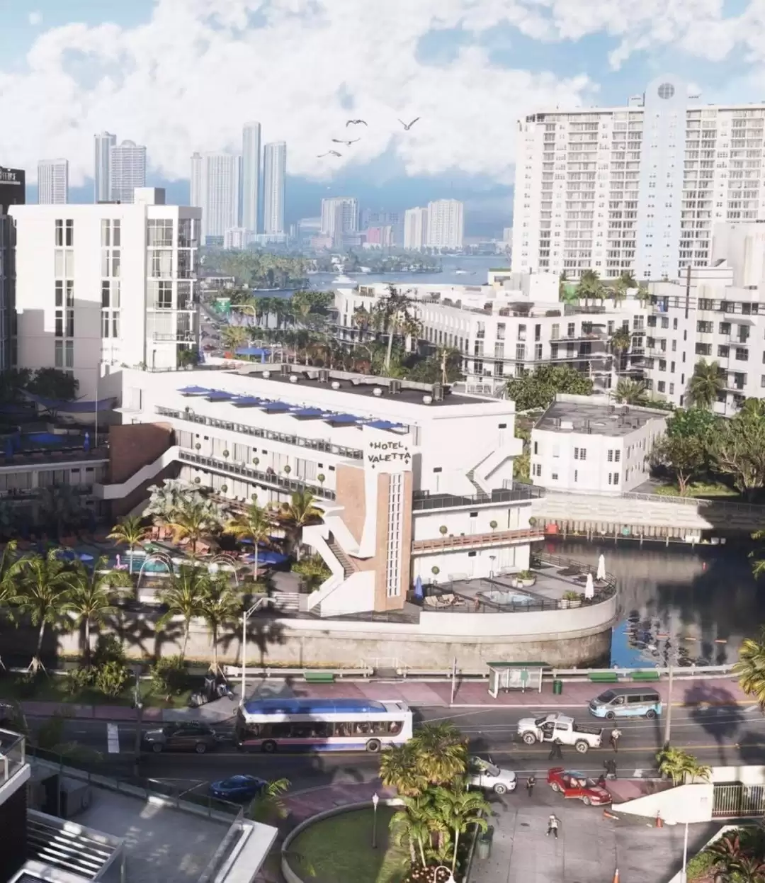 《GTA6》与现实场景对比:R星这次还原得太离谱了